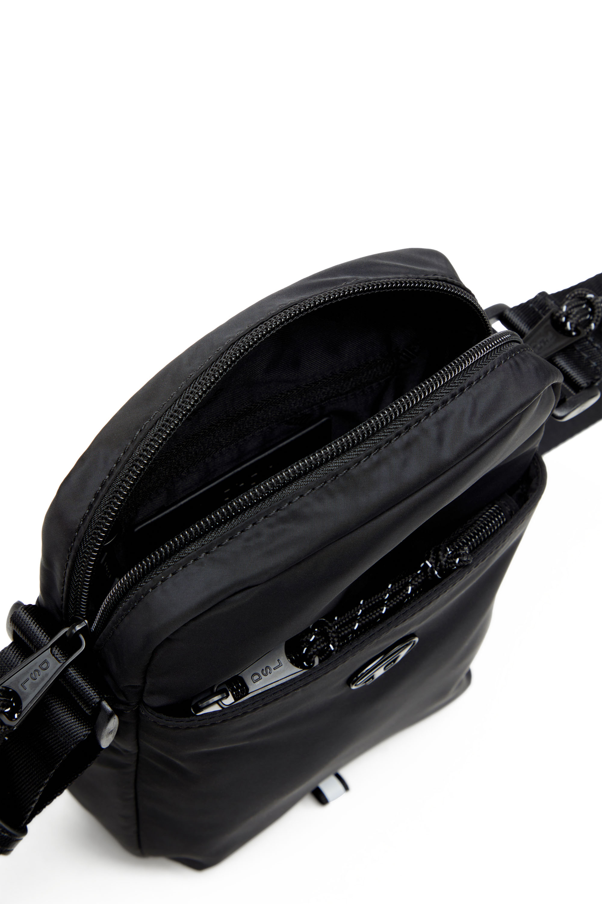 Diesel - D-PACK CROSSBODY X, Man's D-Pack-Crossbody bag in tech fabric in Black - 3